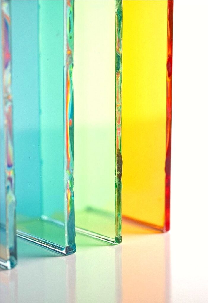 couleurs verre garde corps