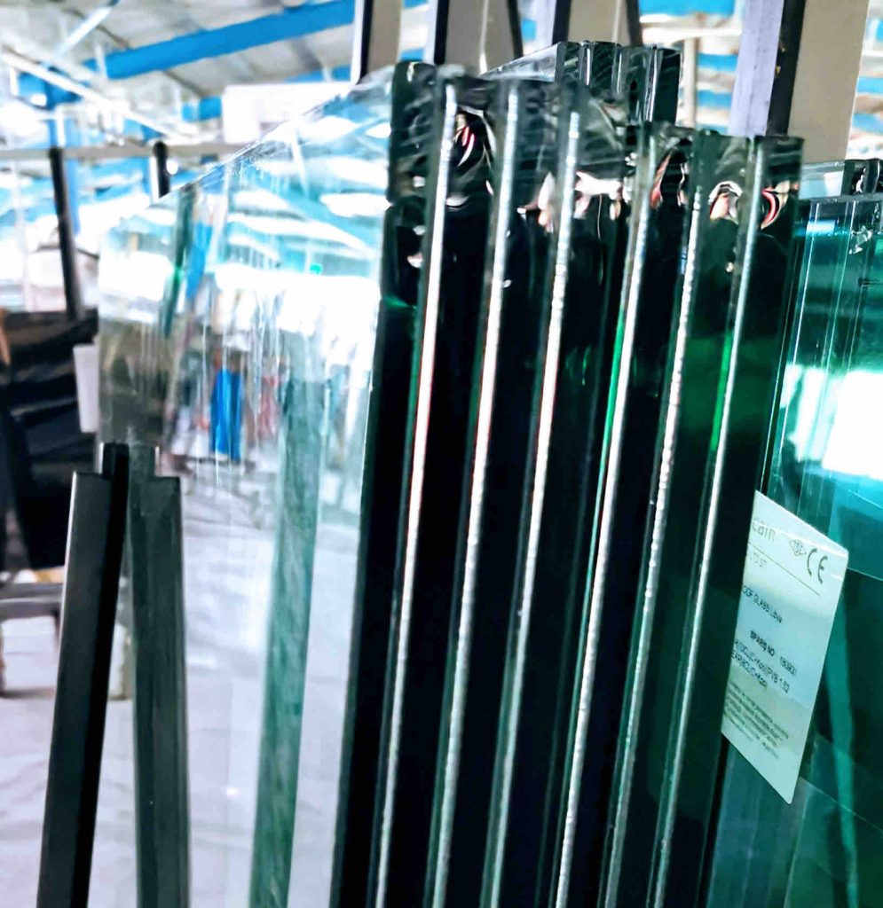 garde corps verre feuilleté trempé